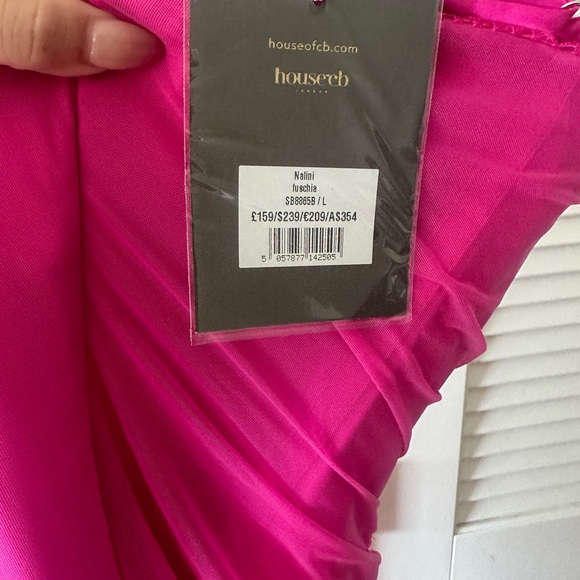 House of CB Nalini Fuchsia Maxi Dress - Picture 4 of 4